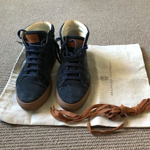Brunello Cucinelli hi top sneakers